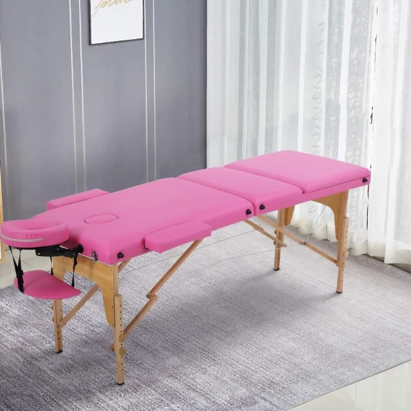Portable Massage Tables 3 Fold Spa Bed 84
