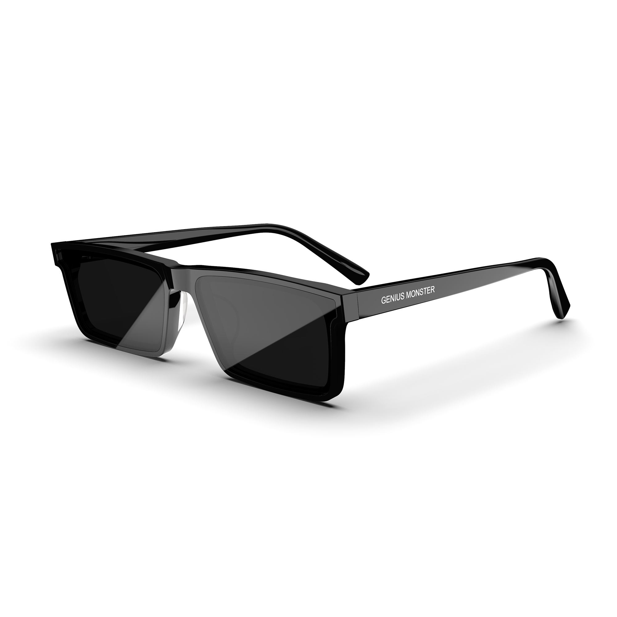 GENIUS MONSTER HD Nylon Lens Narrow Sunglasses Acetel Eyewear zd2108 ZHONGDAN