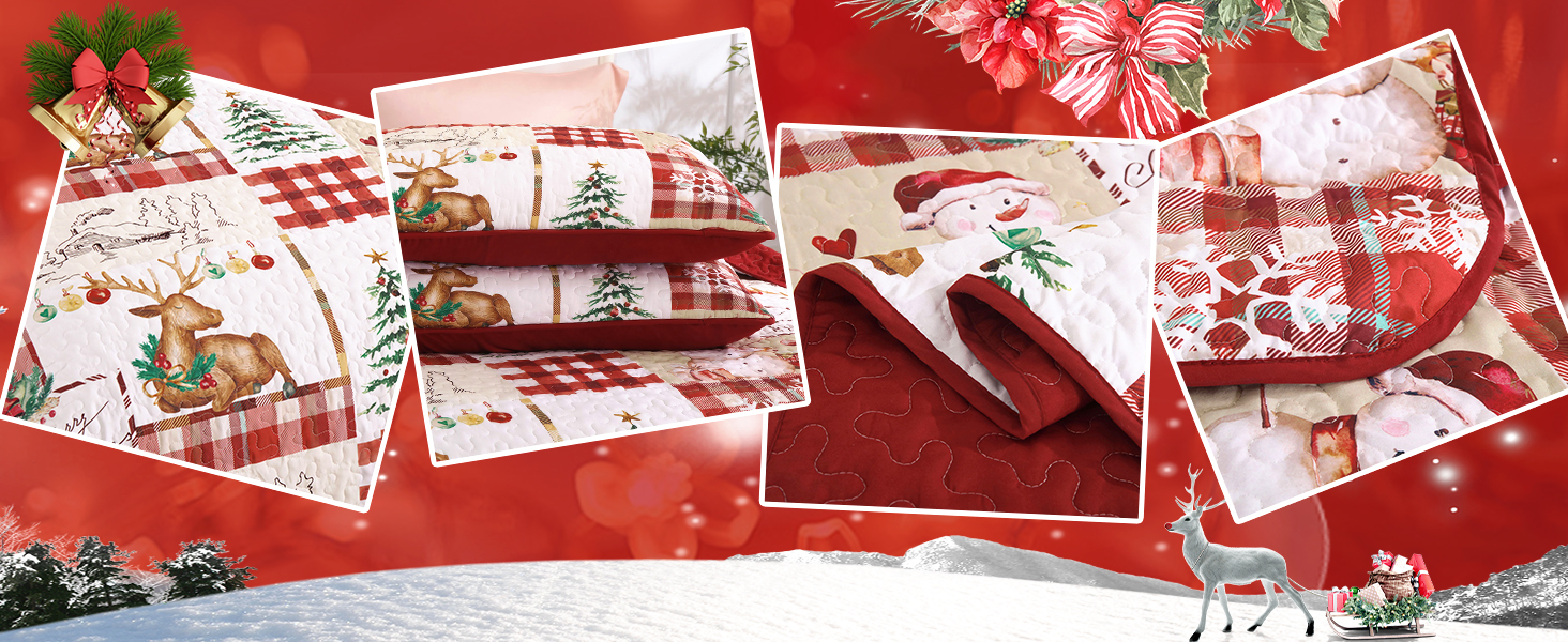 Christmas Quilt Set