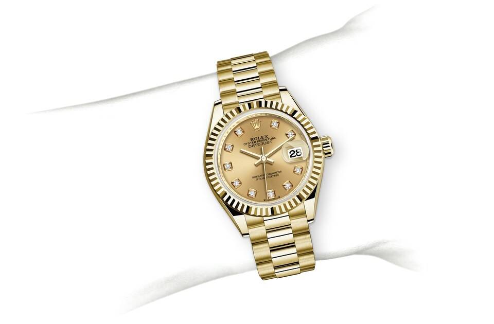 Rolex Lady-Datejust in Gold, m279178-0017 | Europe Watch Company