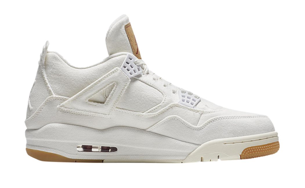 Levi's x Air Jordan 4 White Denim AO2571-100