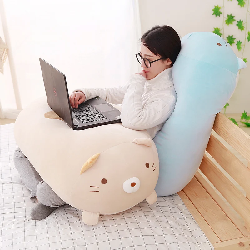 20cm  Kawaii Corner Bio Pillow Japanese Animation Sumikko Gurashi Plush Toy Stuffed Soft Cartoon Kids Girls Valentine Gifts