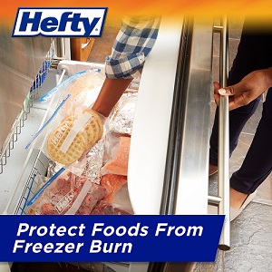 Hefty Slider Freezer Bags