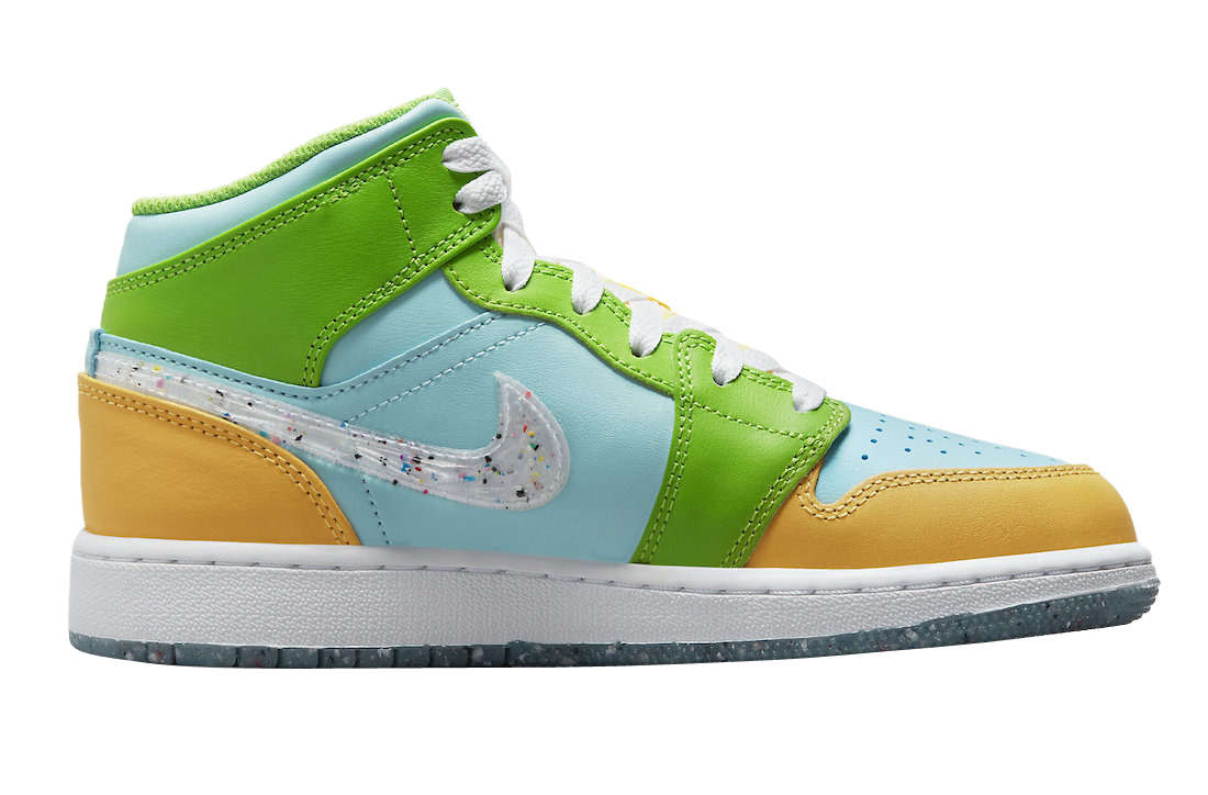 Air Jordan 1 Mid GS Nike Grind DX4368-400