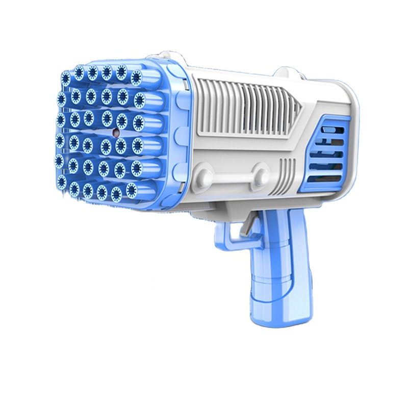 Elektrikli balon tabancası roket sabun kabarcıklar makine tabancası otomatik üfleyici ışık ile ışıklı açık oyuncaklar çocuklar için hediyeler çocuklar