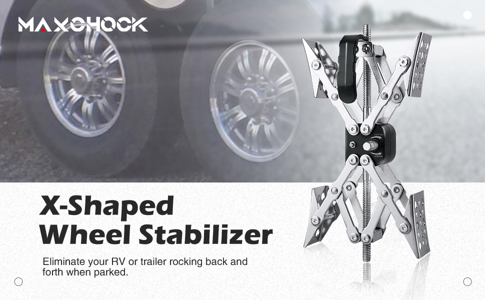 wheel chock x chock stabilizer