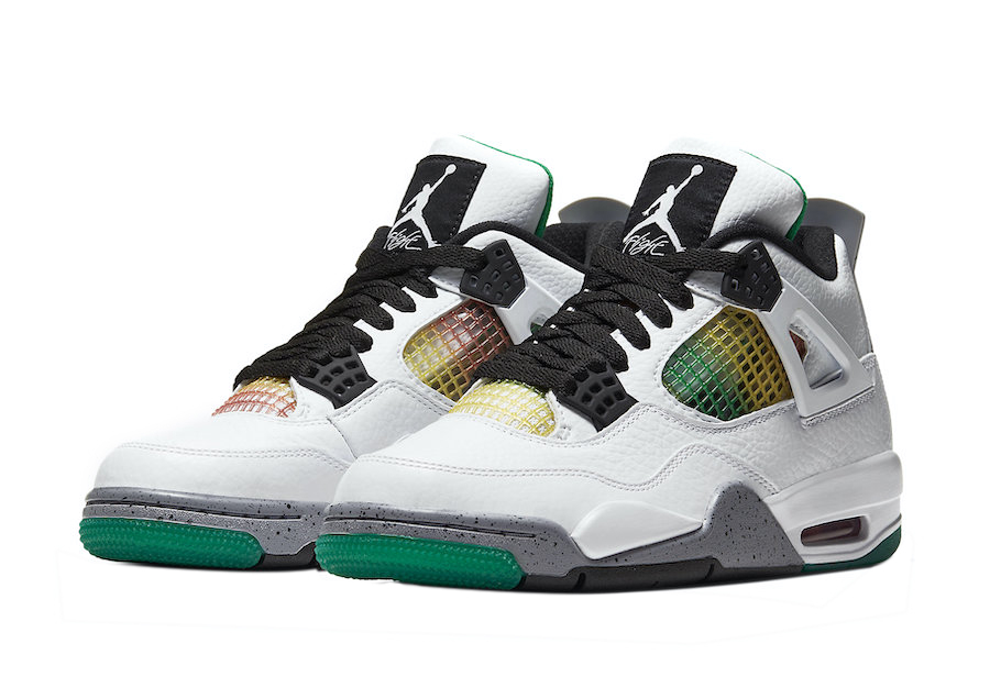 Air Jordan 4 WMNS Rasta Carnival AQ9129-100