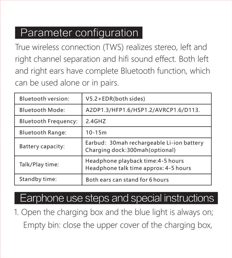 2023 new pro4 tws waterproof in ear hi fi stereo wireless earbuds sports life headphones gaming headset for iphone android 200mah charger case 30mah 2 earbuds best gifts for man women details 1