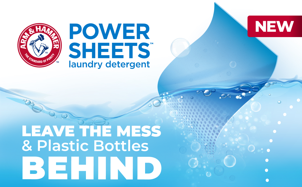 Power Sheets Laundry Detergent Leave The Mess &amp; Plastic Bottles Behind