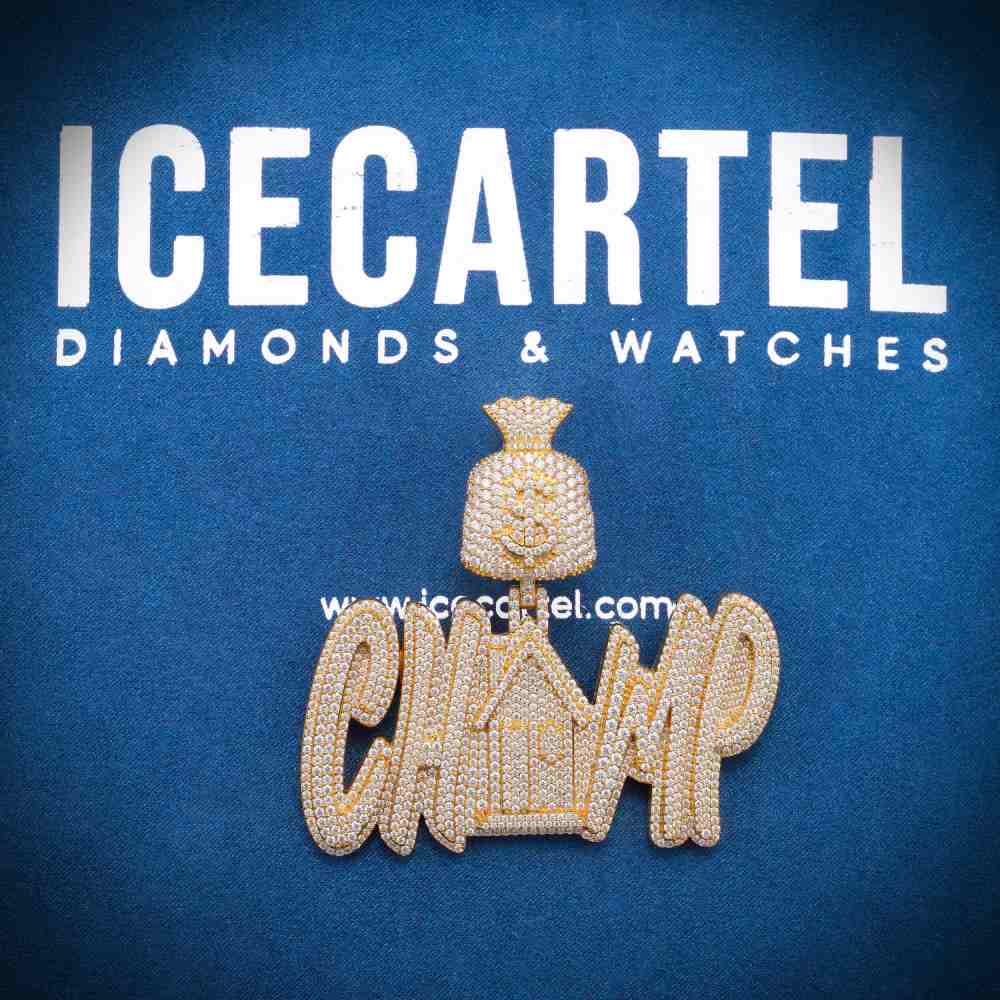 Iced out watch-Yika Jewelry