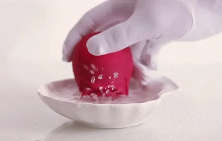 rose vibrator · portable sucking and vibrating rose toy