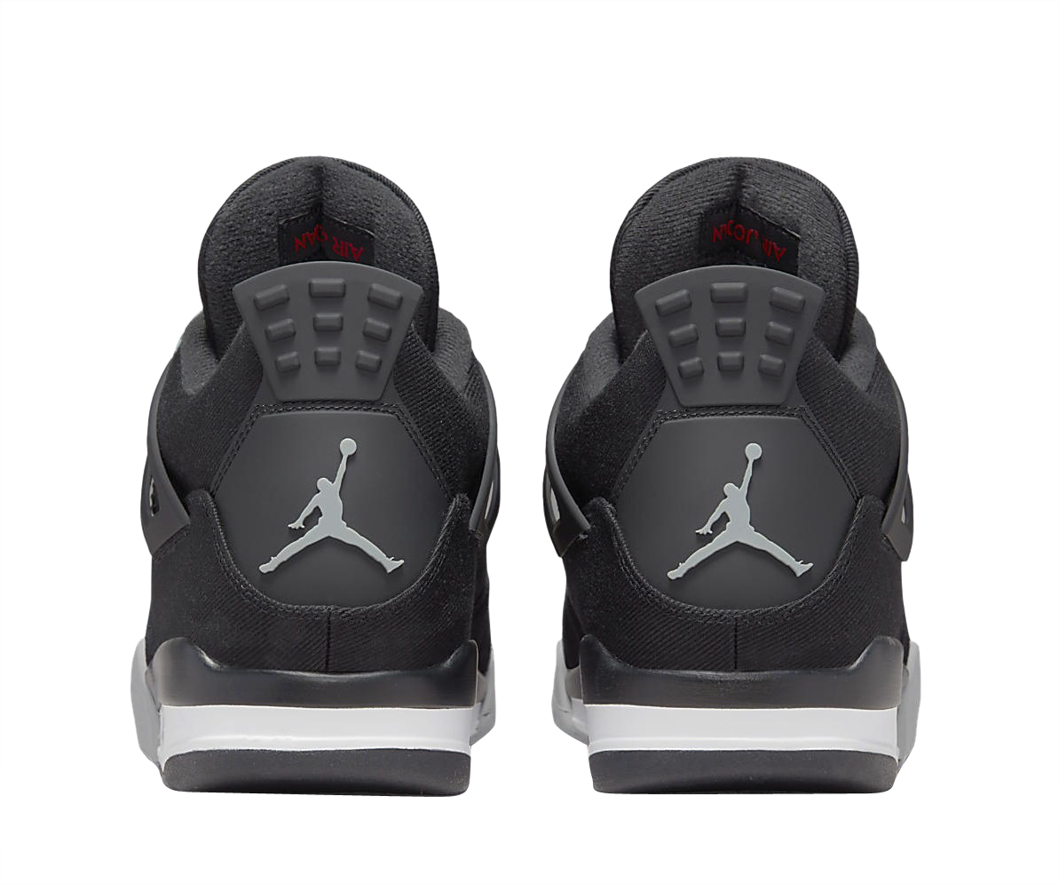 Air Jordan 4 Black Canvas DH7138-006