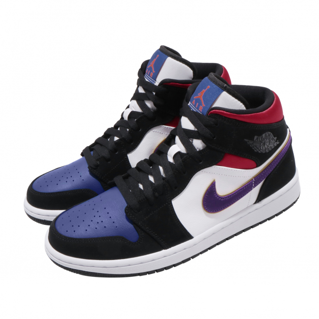 Air Jordan 1 Mid SE Field Purple Gym Red 852542005