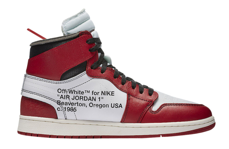 OFF-WHITE x Air Jordan 1 High Chicago AA3834-101