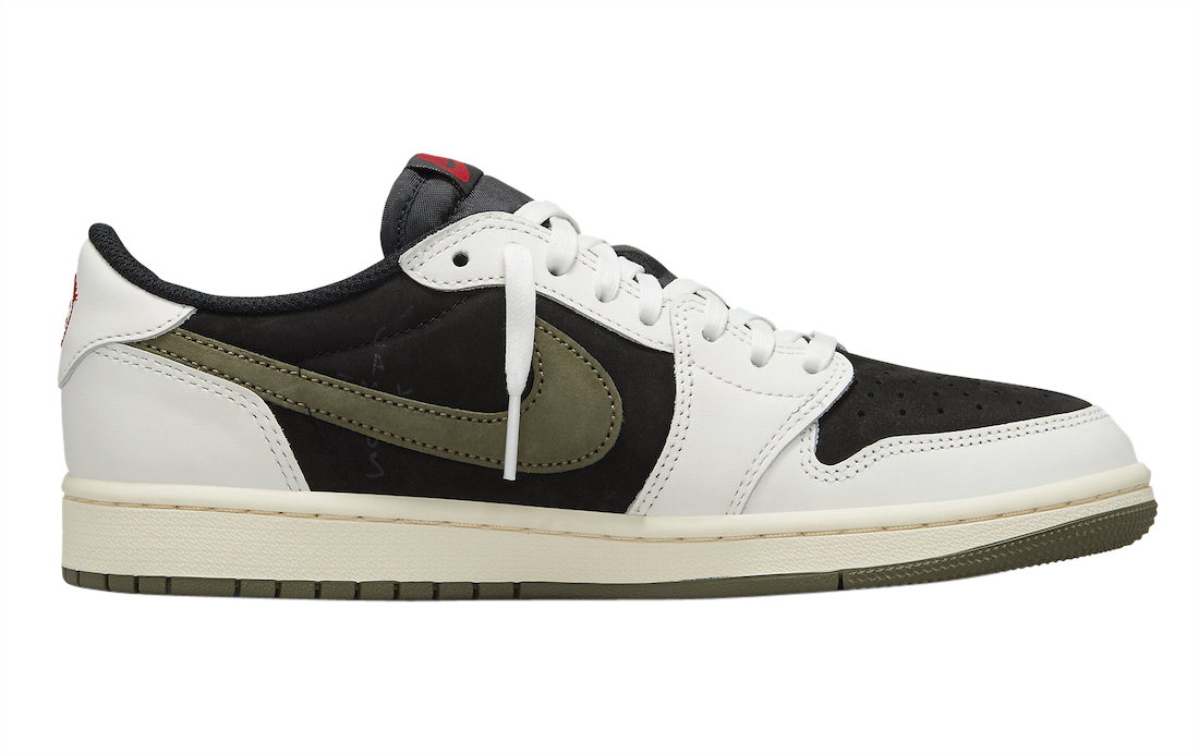 Travis Scott x Air Jordan 1 Low OG WMNS Olive DZ4137-106