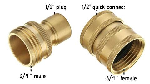 8 Pack Universal Pressure Washer Adaptor Set