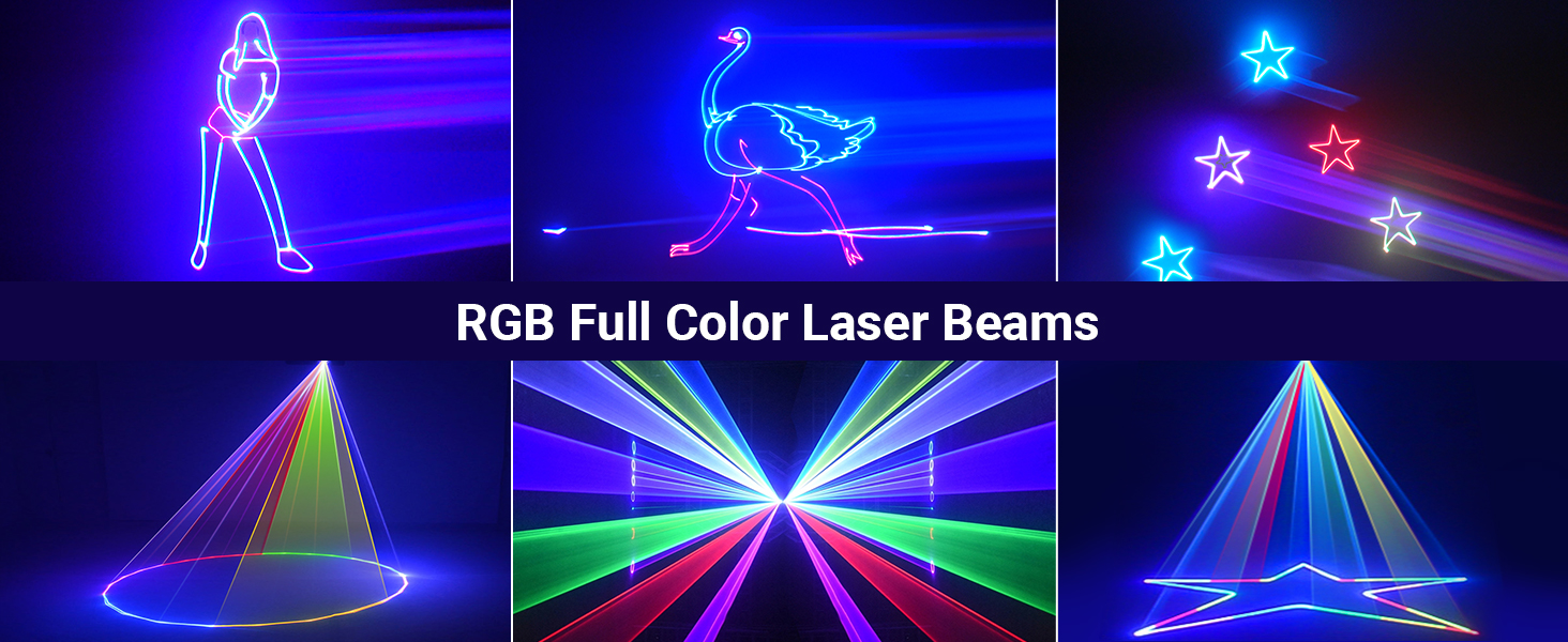 3d laser show projector