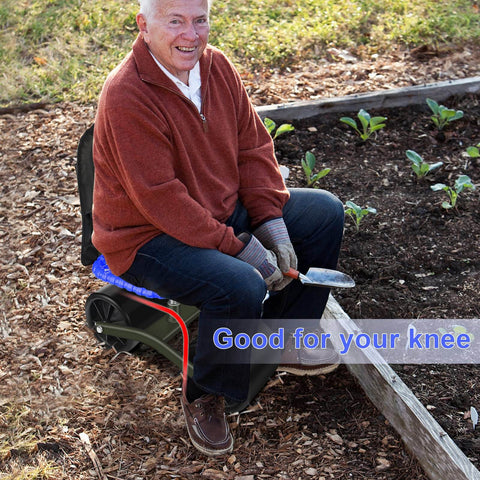 garden kneeling bench