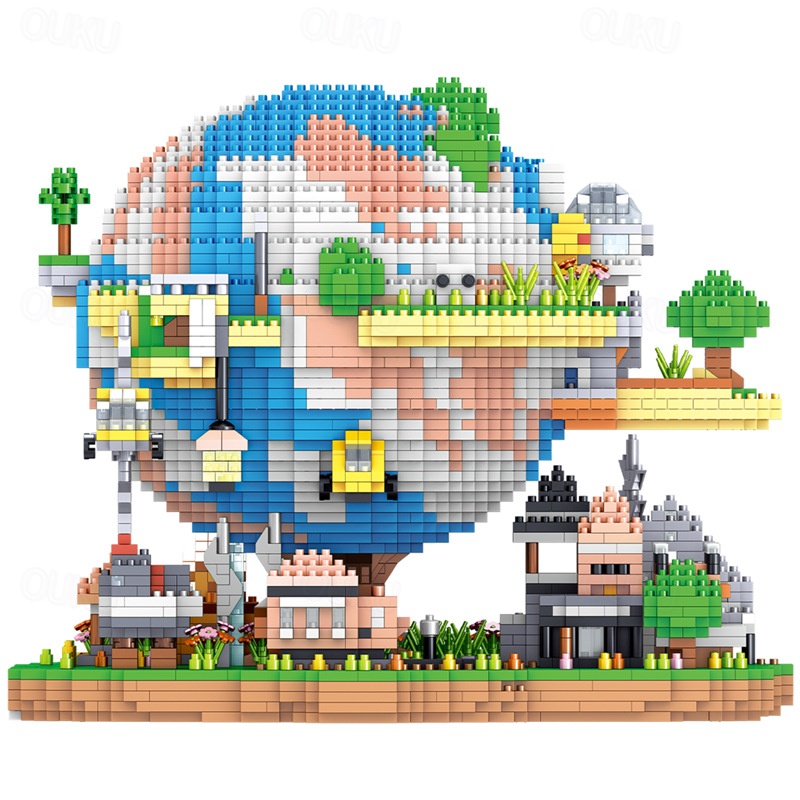 rchitecture Global Village Micro Building Blocks Set5452PCS - Architectural Model Toys Gifts for Kid and Adult 2024 - US $121.99 –P10