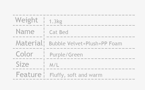 Sunflower Cat Bed Fluffy Washable Cat Mat