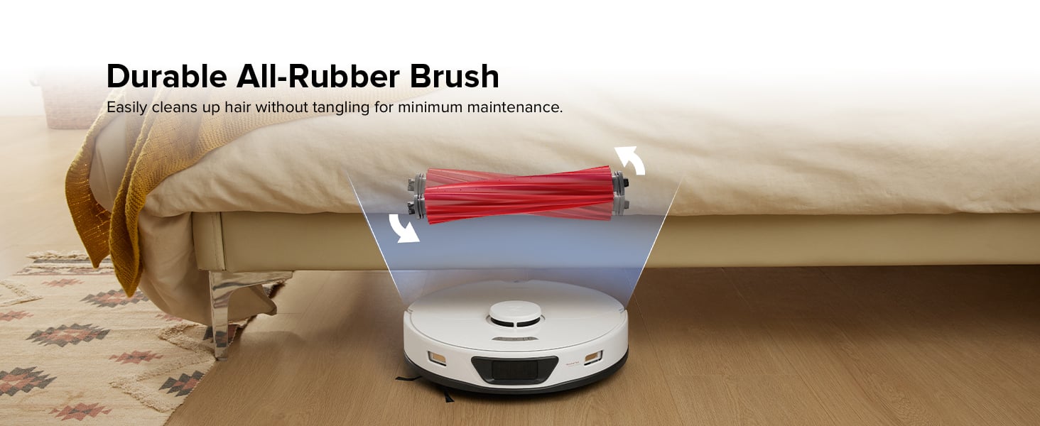 Durable All-Rubber Brush