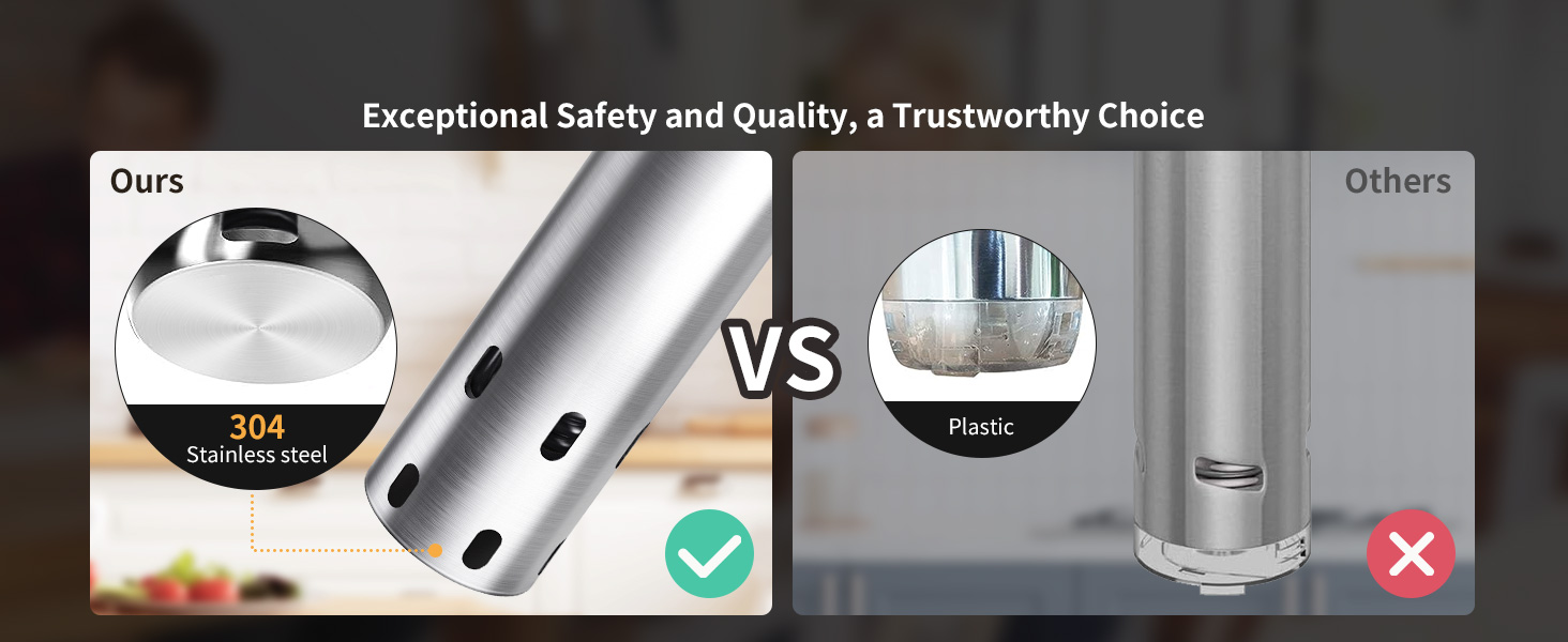 Exceptional safety and quality, a trustworthy choice