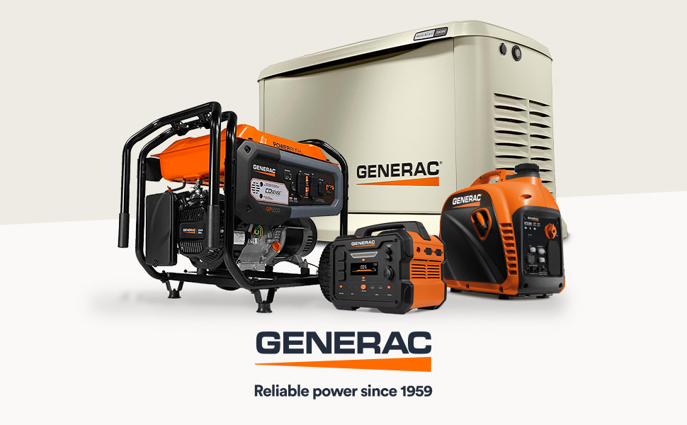 Generac Reliable power since 1959