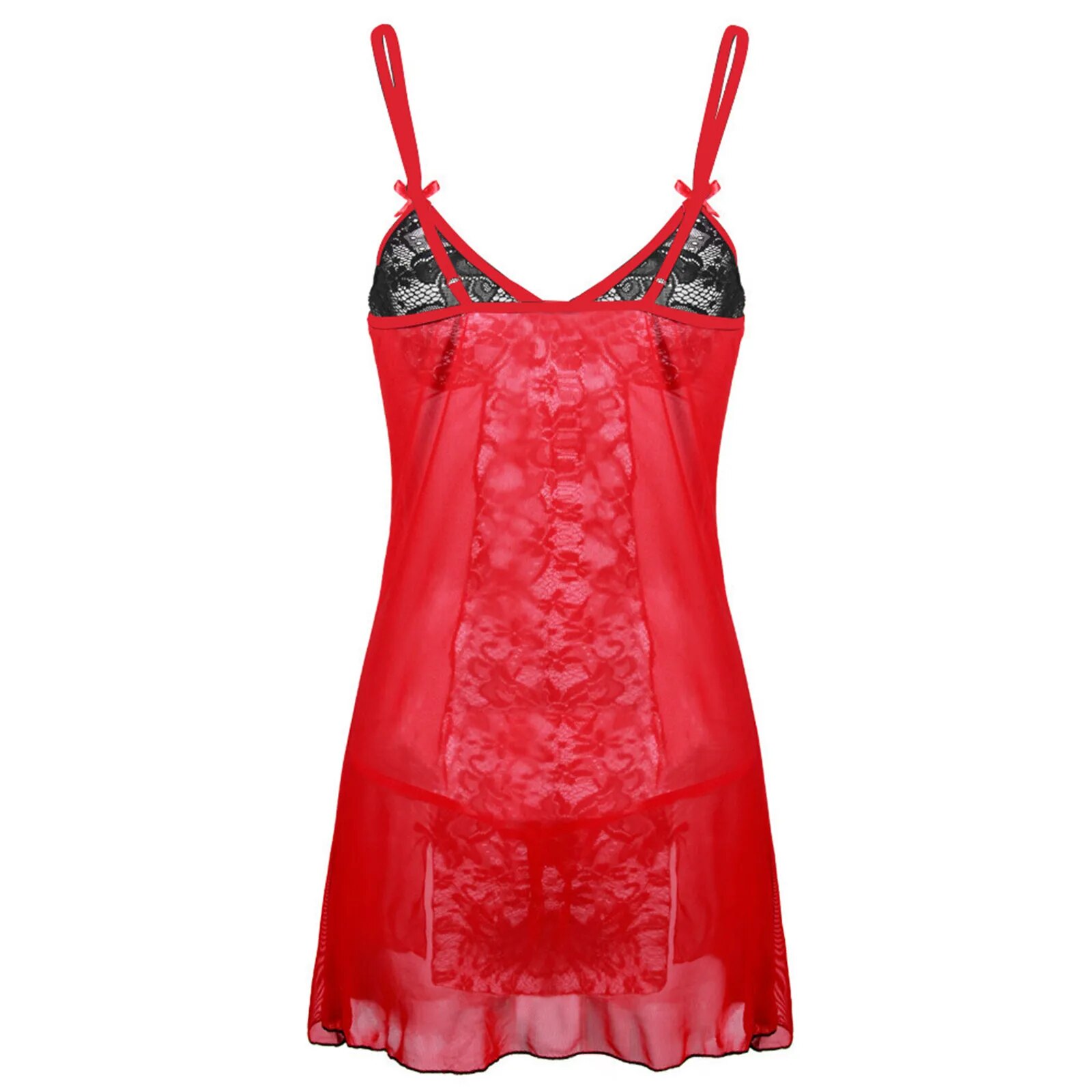 Stripper Outfits Exotic Sets Plus Size Bowknot Look Sexy Out Clubwear Dress Nightdress Sexy Underwear Ropa Interior Femenina