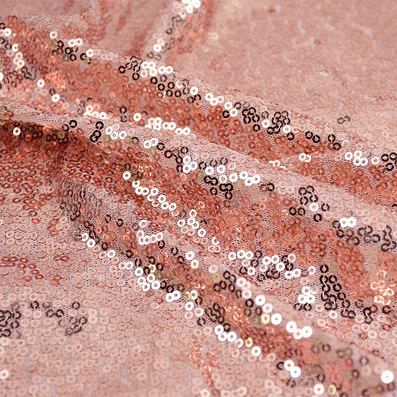 30x180cm  Rose Gold Sequin Table Runners For For Wedding Decor Sequin Birthday Wedding Party Home Tea Table Runner Table Cover