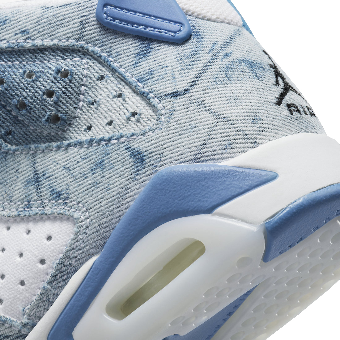 Air Jordan 6 GS Acid Wash Denim DM9045-100