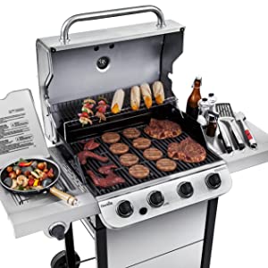 gas.grill.char.broil.griller.bbq.barbecue.barbeque.weber.LP.propane.performance.exclusive.stainless