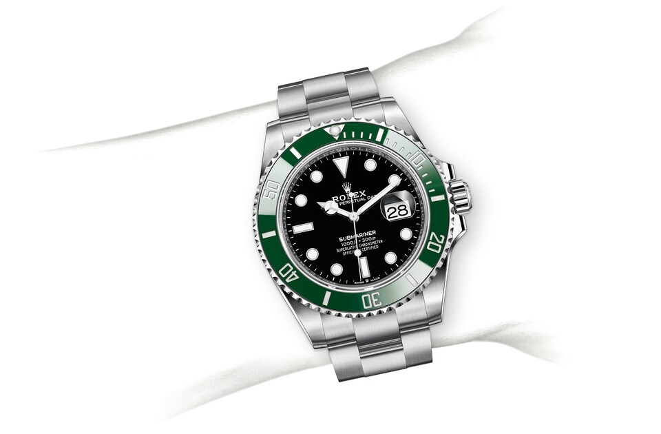 Rolex Submariner in Oystersteel, m126610lv-0002 | Europe Watch Company