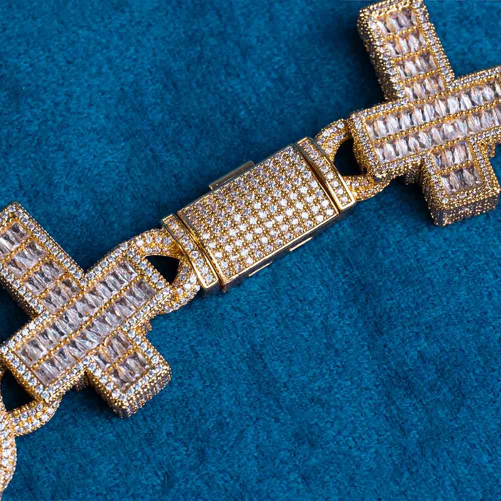 Iced out watch-Yika Jewelry