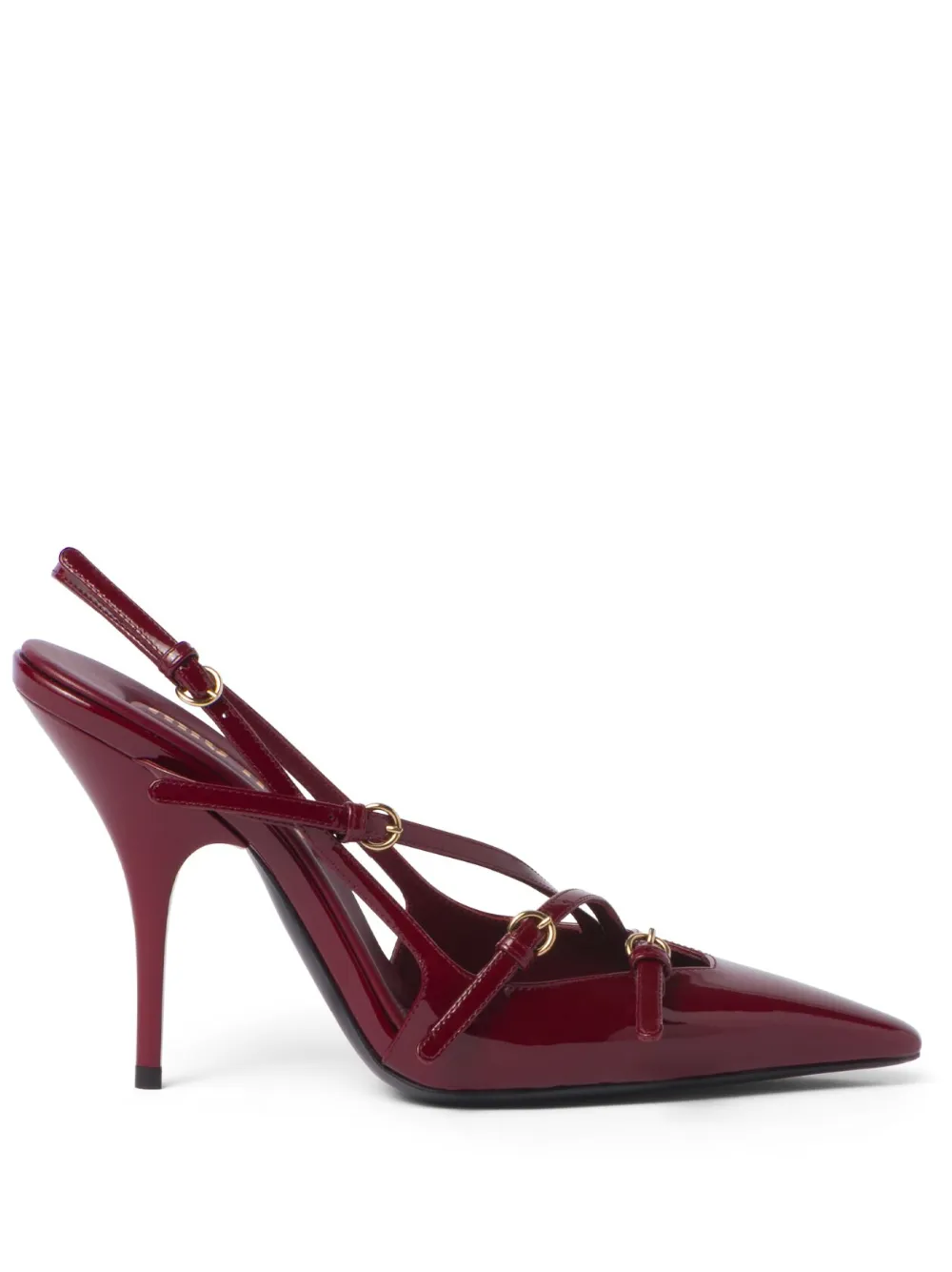 Image 1 of Miu Miu スリングバック パンプス