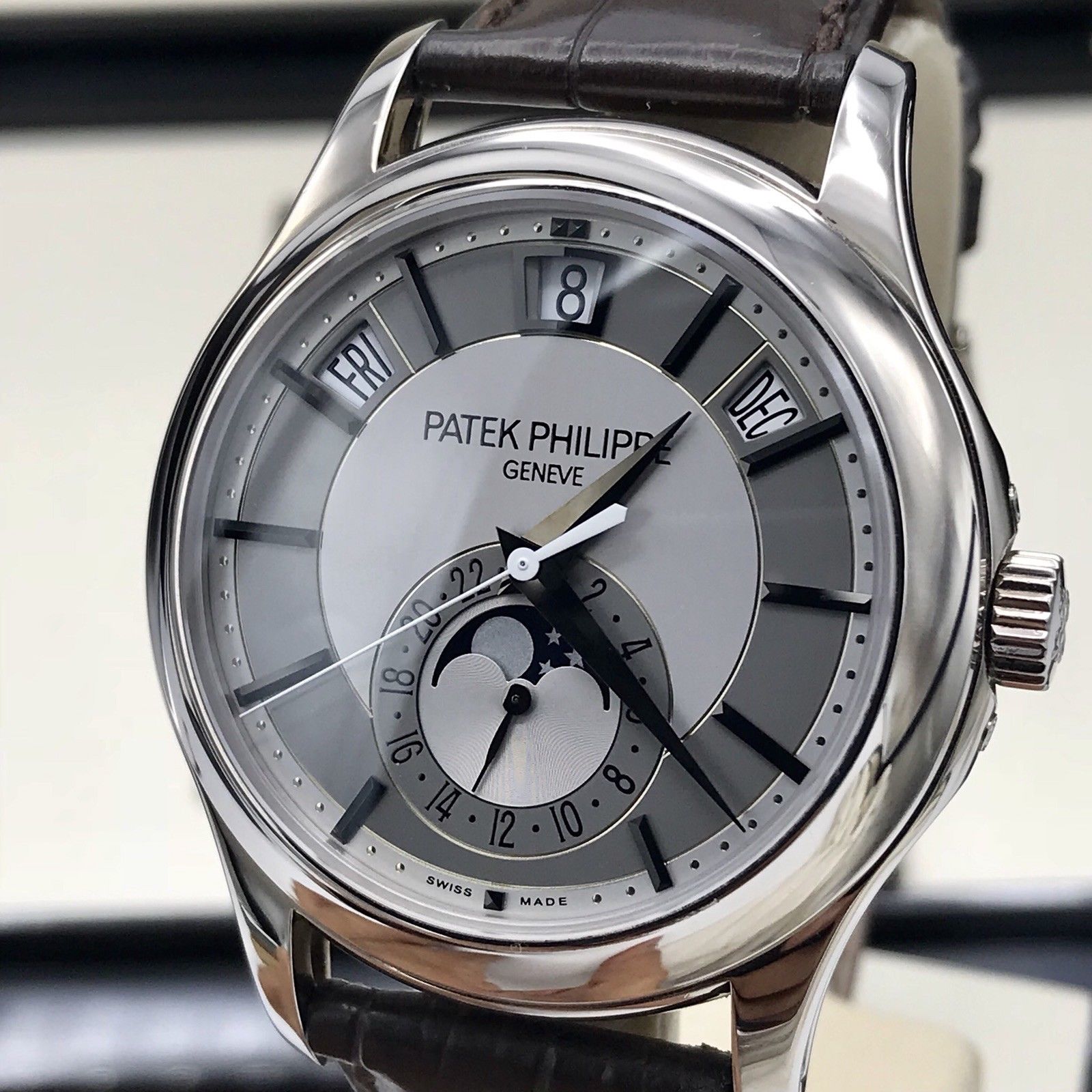 Patek Philippe Annual Calendar 5205G-001 Box and Papers Mint condition -  Awadwatches