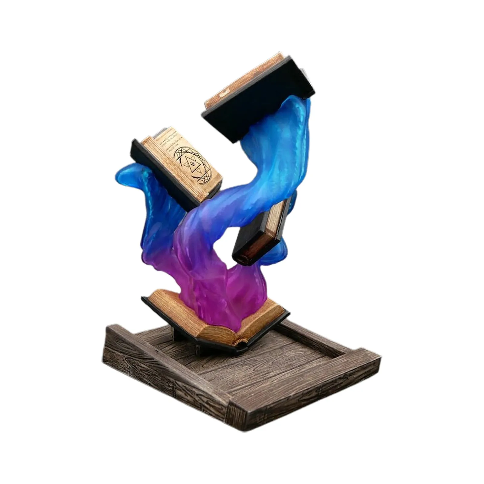 Tomes Of Magics Dice Tower Magics Dice Tower Big Book Dice Tower Ornaments Bust The Self Made Man Statue