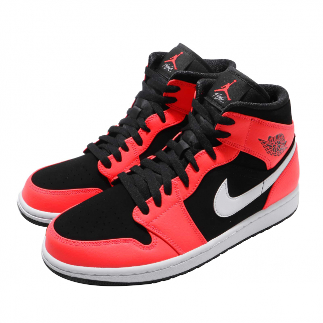 Air Jordan 1 Mid Black Infrared 23 554724061