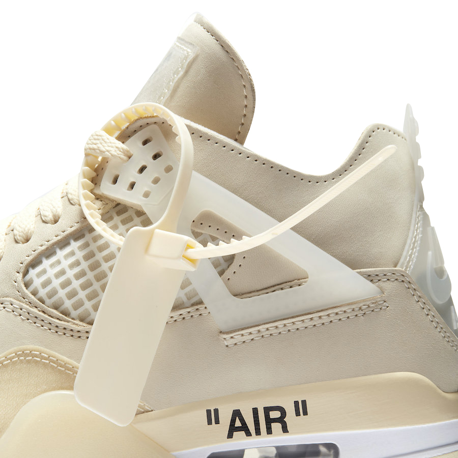 Off-White x Air Jordan 4 WMNS Sail CV9388-100