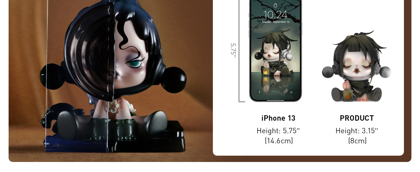 SKULLPANDA The Ink Plum Blossom Series Figures