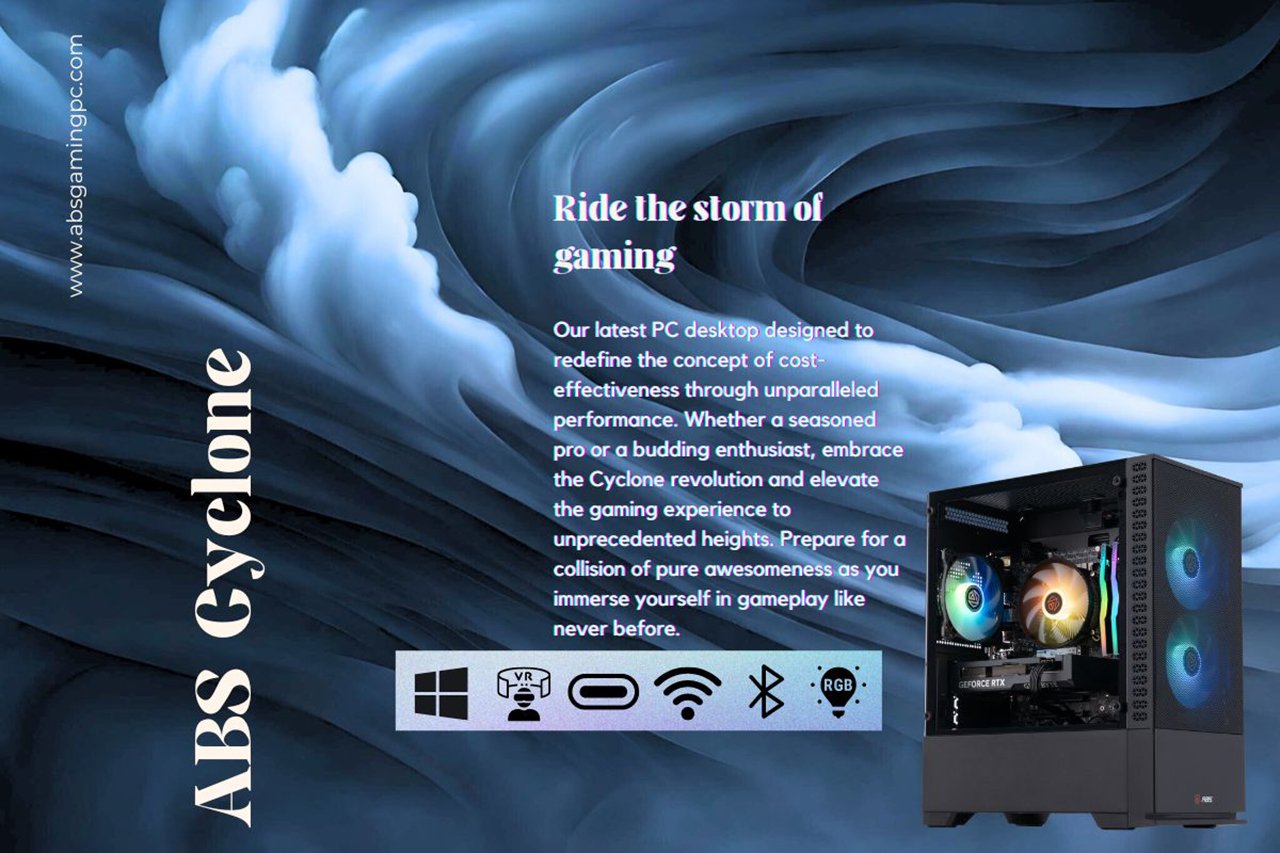 ABS Cylone Aqua Gaming PC