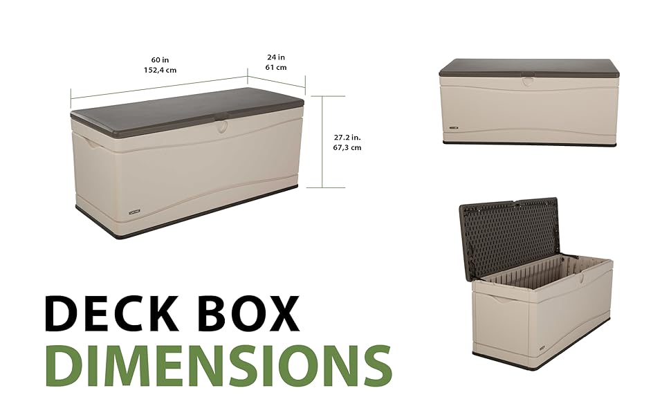 Storage box dimensions