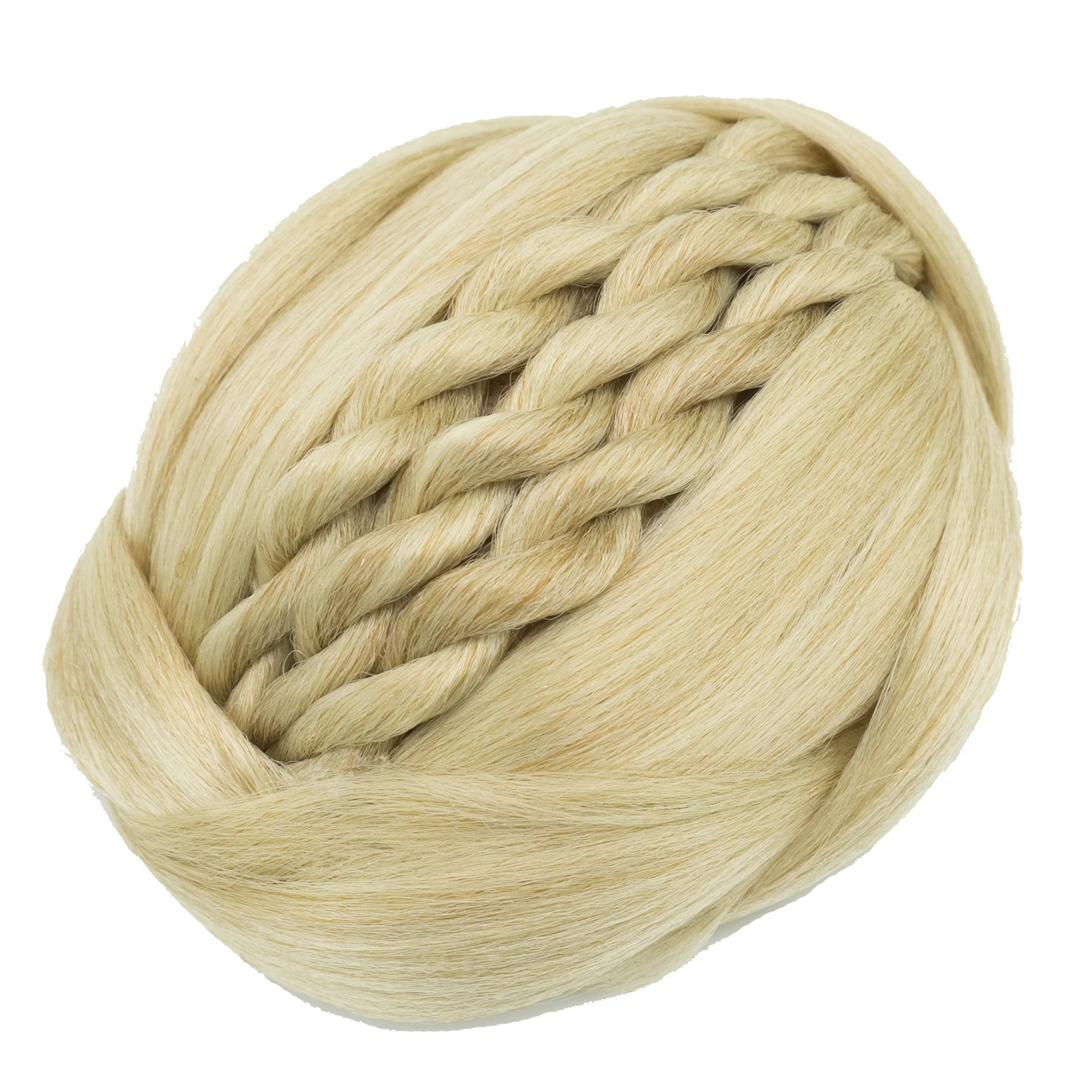 Soowee 6 Colors Dancer Hair Cover Donut Braided Chignon Hairpiece Scrunchies Hair Bun Wig Clips Updo Wedding Party Headwear