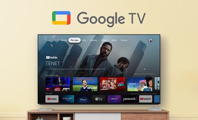 The entertainment you love. With help from Google
