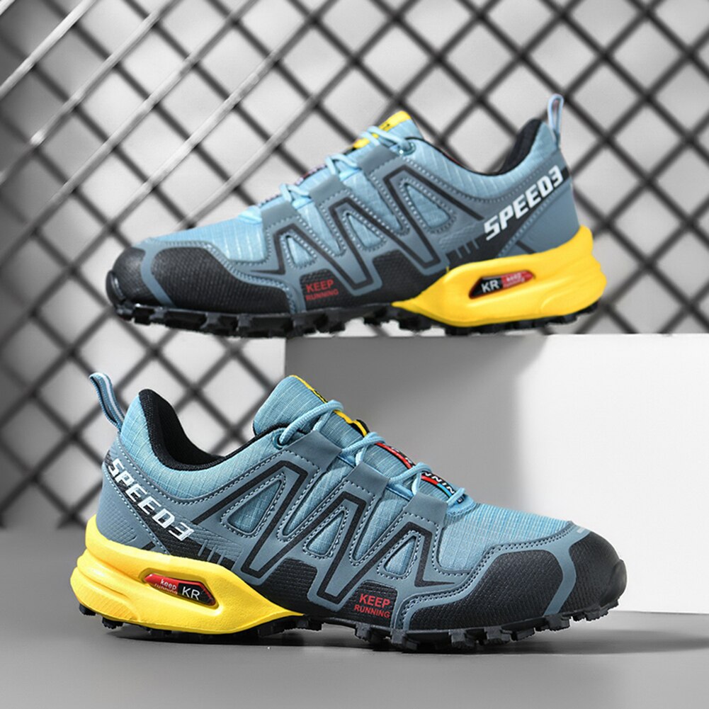 Man Non-slip Sneakers Wear-Resistant Hiking Shoes Men Outdoor 2023 Waterproof Sneaker Light Male Walking Shoes