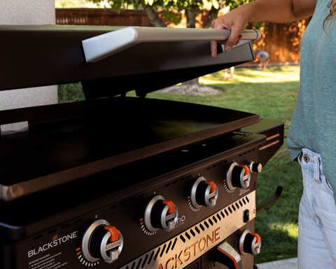 Dual Hinged Griddle Hood Dual Hinged Griddle Hood