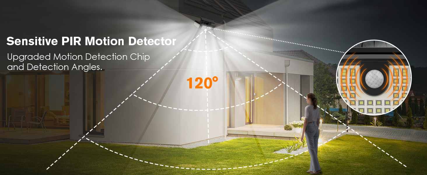 Sensitive PIR Motion Detector