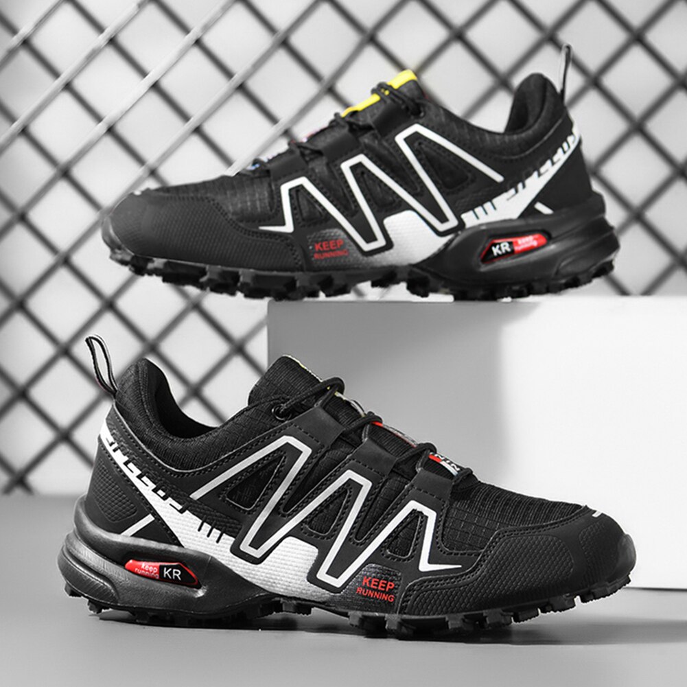 Man Non-slip Sneakers Wear-Resistant Hiking Shoes Men Outdoor 2023 Waterproof Sneaker Light Male Walking Shoes