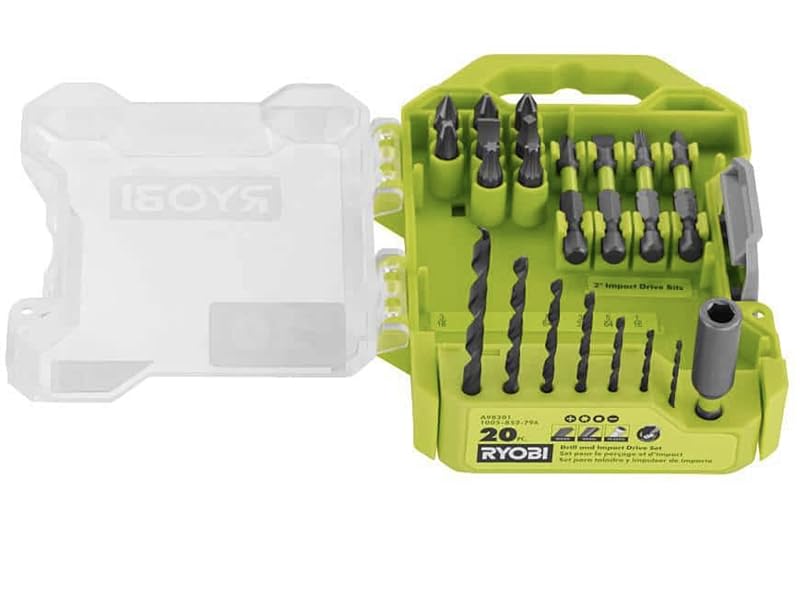 20 Piece Drill Bit Set