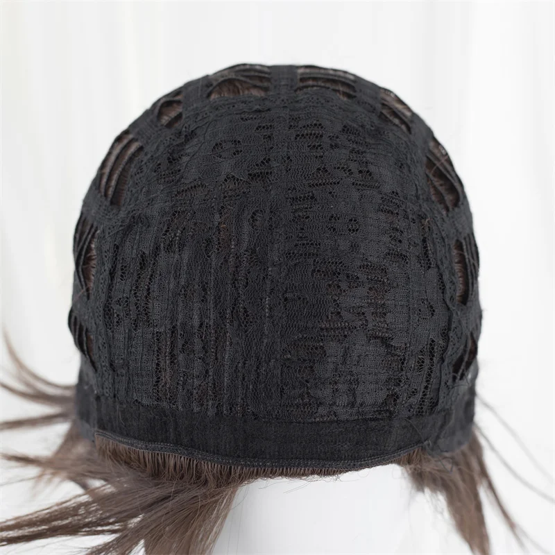 L-email wig Synthetic Hair Anime BLUE LOCK Yukimiya Kenyu Cosplay Wigs Brown 30cm Short Silicone Man Cosplay Heat Resistant Wig