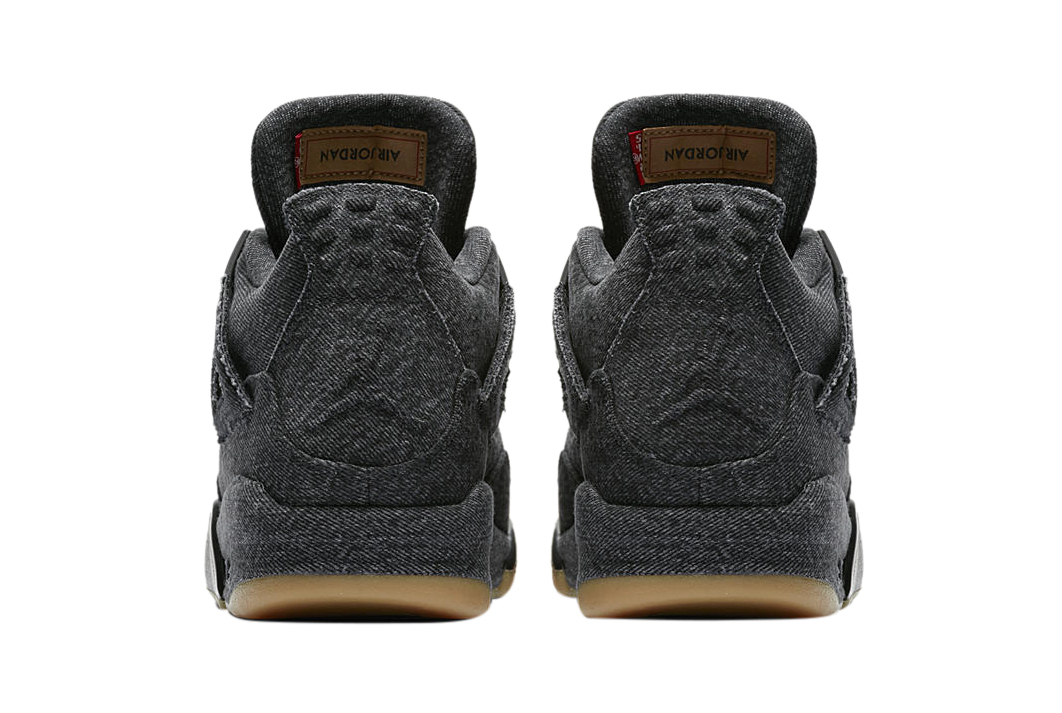 Levi's x Air Jordan 4 Black Denim AO2571-001